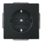 Busch-Jaeger Future Linear 1V wandcontactdoos met randaarde, Nieuw, Stopcontact