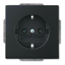 Busch-Jaeger Future Linear 1V wandcontactdoos met randaarde, Doe-het-zelf en Verbouw, Elektra en Kabels, Stopcontact, Nieuw