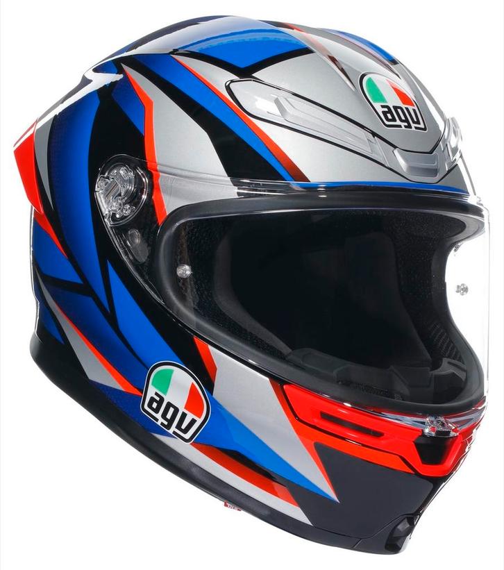 K6 S Slashcut Motorhelm AGV, Motoren, Kleding | Motorhelmen, Verzenden