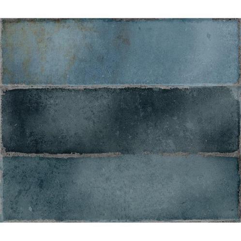 Wandtegel Estudio Hackney Darl Blue 6.9x24 cm (Prijs per M2), Doe-het-zelf en Verbouw, Sanitair, Ophalen of Verzenden