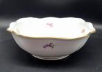 Meissen - Groenteschotel - Bloemendecor met gouden rand,
