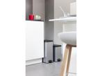 Curver Decobin Slim Prullenbak- 40 liter - Metallic, Verzenden, Zo goed als nieuw