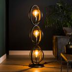 Vloerlamp Glas - Nieuw - Smoke - Amber - Direct Leverbaar, Nieuw, Glas, 150 tot 200 cm, Modern, Industrieel, Design, Minimalistisch