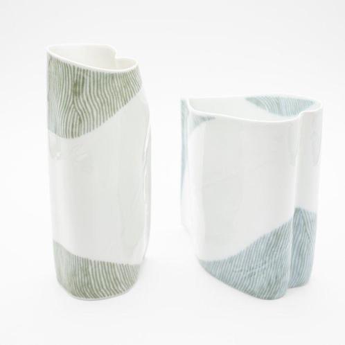Rosenthal - Johan van Loon - Vaas (2) - extra fijn -, Antiek en Kunst, Antiek | Glas en Kristal