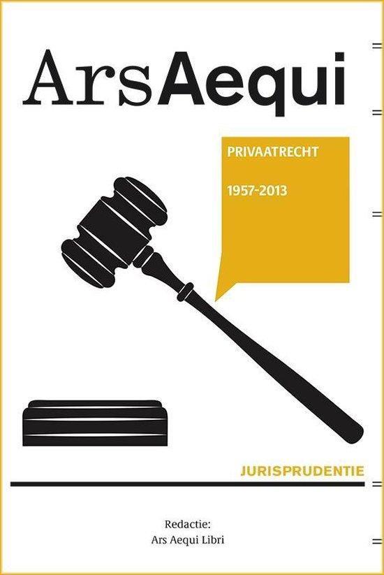 Ars Aequi Jurisprudentie - Privaatrecht, 9789069166148, Boeken, Studieboeken en Cursussen, Zo goed als nieuw, Verzenden