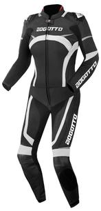 Bogotto Misano Ladies Black White 2PC Leather Motorcycle, Motoren, Kleding | Motorkleding, Dames, Nieuw met kaartje, Bogotto, Combipak