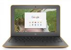 HP Chromebook 11A G6 EE Oranje 4GB 32GBssd touchscreen, Qwerty, Touchscreen, HP, 32 GB of minder