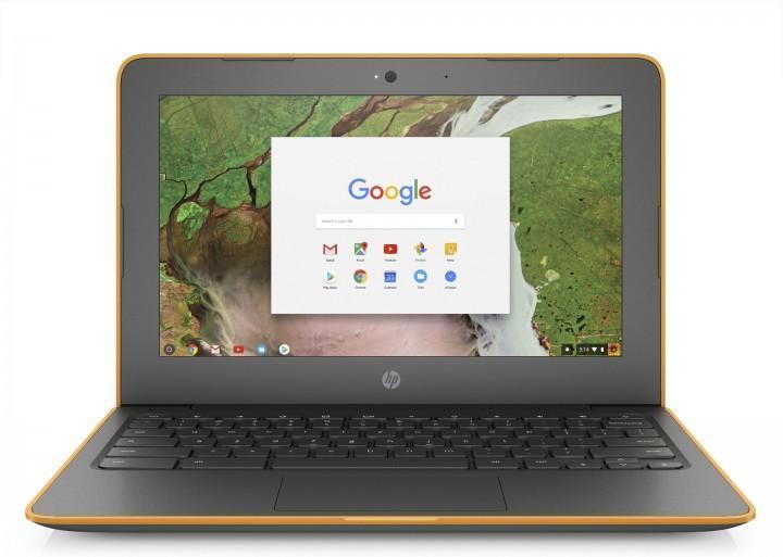 HP Chromebook 11A G6 EE Oranje 4GB 32GBssd touchscreen, Computers en Software, Chromebooks, 11 inch, 32 GB of minder, Touchscreen