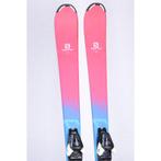 100 120 kinder skis SALOMON QST the LUX JR, Easyflex Techno, Gebruikt, Verzenden, 100 tot 140 cm, Salomon