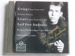 Grieg - Piano Concert / Leif Ove Andsnes (gesigneerd), Verzenden, Nieuw in verpakking