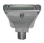 Vergaarbakken voor Regenpijp – Zink, Koper en anthra/ zwart, Nieuw, Zink, Minder dan 2 meter, Rechte buis