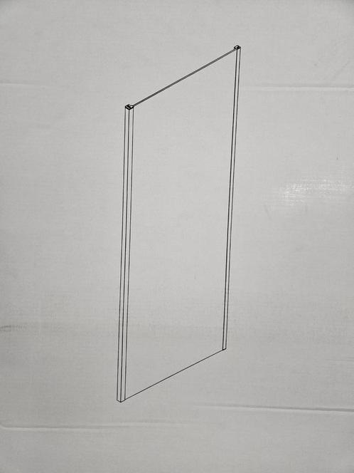 Lacus glasdeel 68 x 210 cm chroom profielen, Doe-het-zelf en Verbouw, Sanitair, Nieuw, Ophalen of Verzenden