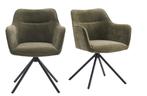 2dekans | Criks Design Preston draaibare eetkamerstoel 2, Ophalen of Verzenden, Zo goed als nieuw