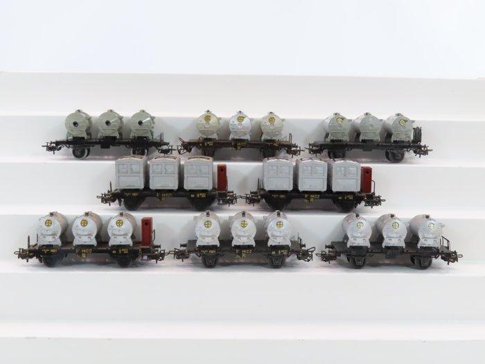 Märklin H0 - 4920/4520 - Modeltrein goederenwagon (8) - 8x, Hobby en Vrije tijd, Modeltreinen | H0