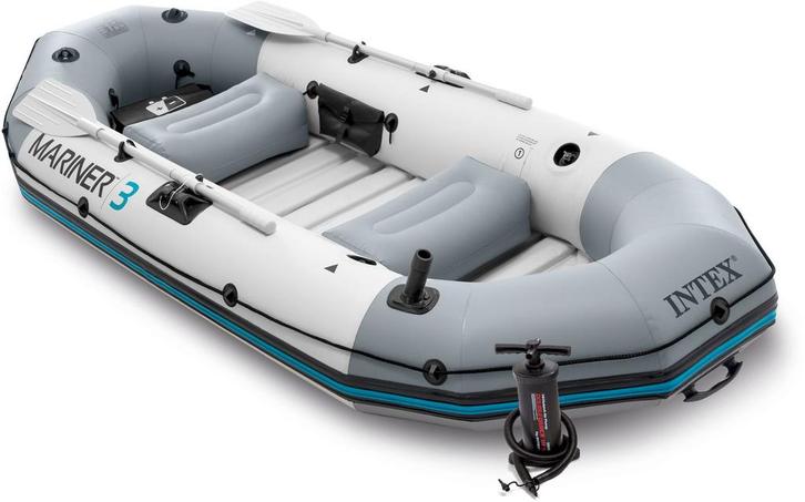 Intex Mariner 3 opblaasboot set, Watersport en Boten, Overige Watersport en Boten, Nieuw, Verzenden