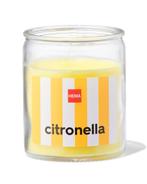 HEMA Citronella geurkaars in glas met Ø6.5x8, Huis en Inrichting, Woonaccessoires | Vazen, Verzenden, Nieuw
