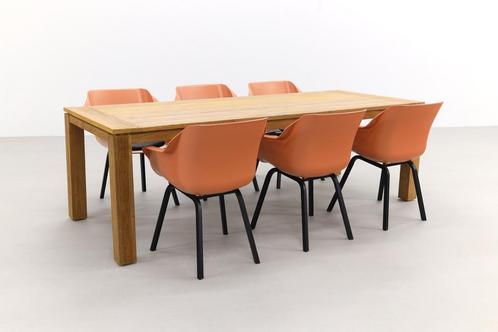 Hartman Sophie Element Terra/Rome brown 240 cm. tuinset -, Tuin en Terras, Tuinsets en Loungesets, Tuinset, Nieuw, Hout, Verzenden