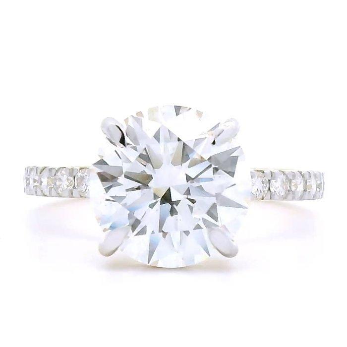 Zonder Minimumprijs - Ring - 18 karaat Geel goud - 3.86ct., Sieraden, Tassen en Uiterlijk, Ringen