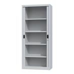 Nieuwe roldeurkast - 180x80x40cm - archiefkast - grijs, Huis en Inrichting, Kasten | Roldeurkasten en Archiefkasten, Nieuw, Metaal