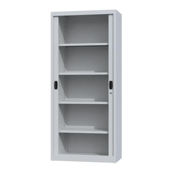 Nieuwe roldeurkast - 180x80x40cm - archiefkast - grijs, Huis en Inrichting, Kasten | Roldeurkasten en Archiefkasten, Met slot