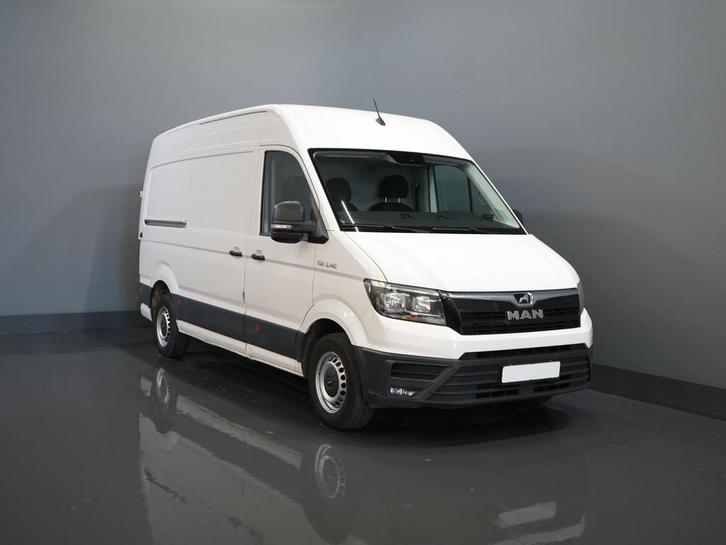 MAN TGE 3.140 140 pk 2.0 TDI DSG Aut. L3H3 EXPORT 270Gr.Deur, Auto's, Bestelauto's, Onderhoudsboekje, Lease, Automaat, Wit, Gebruikt