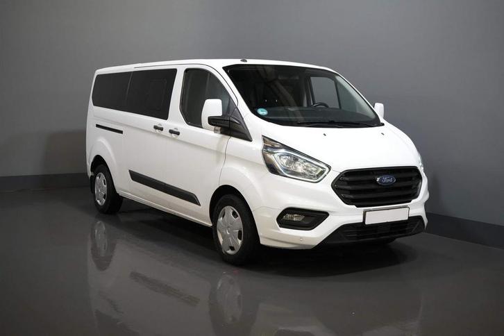 Ford Transit Custom Tourneo 2.0 TDCI 130 pk L2 € 27.760,- in, Auto's, Bestelauto's, Onderhoudsboekje, Lease, Handgeschakeld, Wit