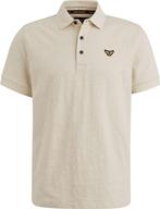 PME Legend Poloshirt Jacquard Jersey Ecru maat L Heren, Kleding | Heren, Polo's, Maat 52/54 (L), Verzenden, Beige, Nieuw
