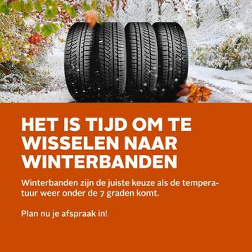 Winterbandenwissel en opslag nodig? beschikbaar voor biedingen