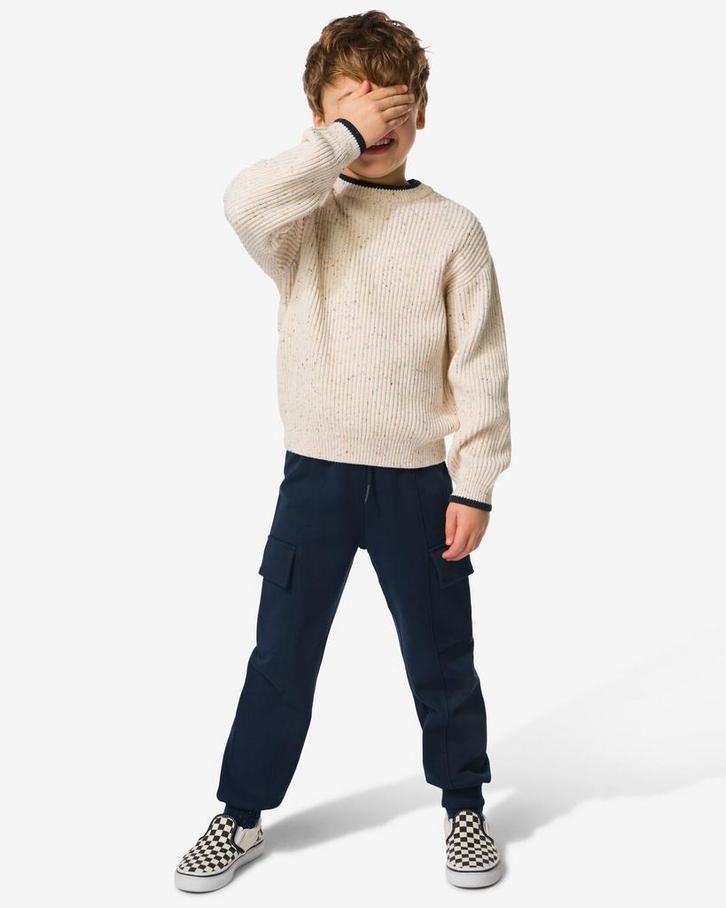 HEMA Kinderbroek cargo regular fit donkerblauw, Kinderen en Baby's, Kinderkleding | Overige, Nieuw, Verzenden