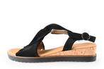 Gabor Sandalen in maat 41 Zwart | 10% extra korting, Verzenden, Zwart, Gabor, Sandalen of Muiltjes