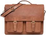 Schouder- laptoptas Leabag, Verzenden, Nieuw