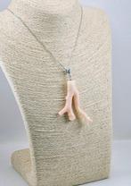 Koraal - Zilver - Ketting met hanger, Nieuw