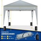 tillvex Paviljoen, 3 x 3 m, waterdicht, set van 4 zandzakken, Verzenden, Nieuw