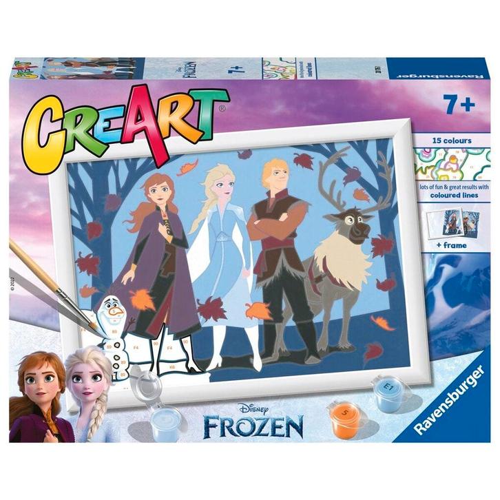 Ravensburger Creart Disney Frozen Schilderen Op Nummer, Hobby en Vrije tijd, Knutselen, Nieuw, Verzenden