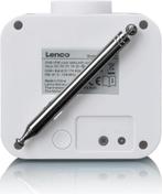 Lenco CR-620WH - Wekkerradio met DAB - Alarmfunctie - Wit, Verzenden, Nieuw in verpakking
