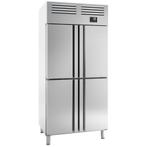 GGM Gastro | RVS koelkast Premium PLUS - GN 1/1 | KGI107T4, Witgoed en Apparatuur, Koelkasten en IJskasten, Verzenden, Nieuw, 140 tot 160 cm