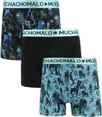 Muchachomalo Boxershorts 3-Pack Delftlion maat M Heren, Verzenden, Zwart, Muchachomalo, Boxer