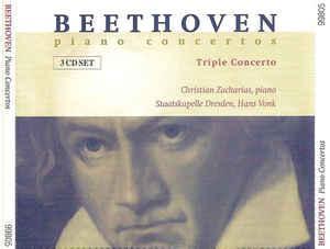 cd - Beethoven - Piano Concertos - Triple Concerto, Cd's en Dvd's, Cd's | Overige Cd's, Zo goed als nieuw, Verzenden