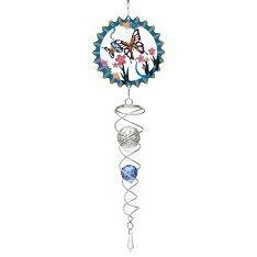 Windspinner, Spin Art, Vlinder/ Butterfly, Artist Crystal, Tuin en Terras, Tuinwanddecoratie, Verzenden