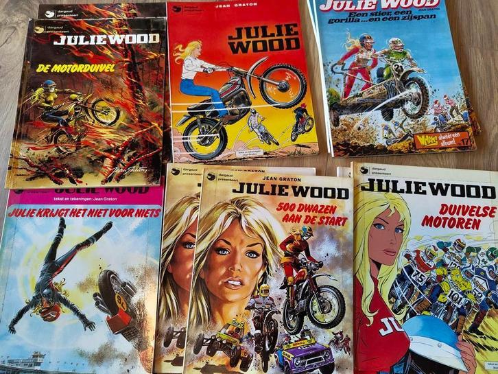 Julie Wood Stripboeken  | Motor race | Jean Graton, Boeken, Stripboeken, Gelezen, Complete serie of reeks, Verzenden