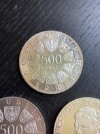 Oostenrijk. 500 Schilling 1980-1990 (Zonder Minimumprijs), Postzegels en Munten