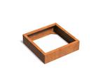 Cortenstaal plantenbak CARREZ Connect 80x80x20cm., Tuin en Terras, Bloembakken en Plantenbakken, Verzenden, Nieuw