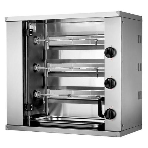 GGM Gastro | Mini kippengrill op gas - 10,2 kW - met 3 |, Zakelijke goederen, Horeca | Overige, Verzenden