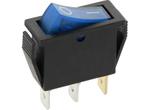 Schakelaar - blauw - 12 volt - 20A - verlicht, Doe-het-zelf en Verbouw, Elektra en Kabels, Ophalen of Verzenden, Nieuw, Schakelaar
