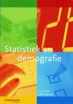Statistiek en demografie ISBN 9789059313194, Boeken, Studieboeken en Cursussen, Ophalen of Verzenden, Zo goed als nieuw, HBO