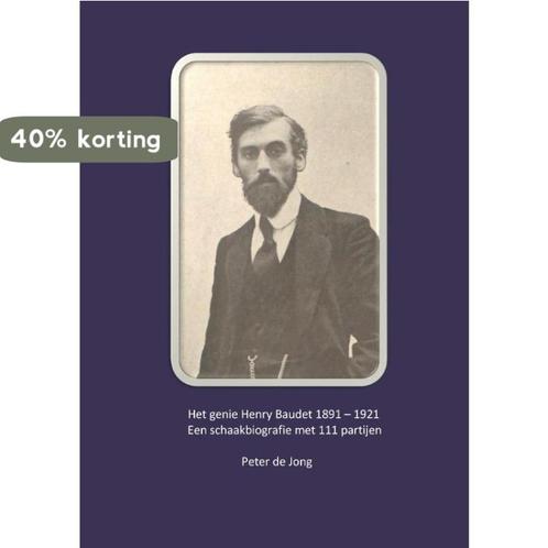 Het genie Henry Baudet 1891-1921 9789082423723 Peter de Jong, Boeken, Hobby en Vrije tijd, Zo goed als nieuw, Verzenden