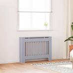vidaXL Radiatorombouw 112x19x81,5 cm MDF antraciet, Doe-het-zelf en Verbouw, Verzenden, Nieuw