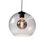 Highlight | Glazen lampenkap 30 cm | Grijs glas, Huis en Inrichting, Lampen | Lampenkappen, 25 tot 50 cm, Rond, Nieuw, Ophalen of Verzenden