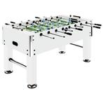 vidaXL Voetbaltafel 60 kg 140x74,5x87,5 cm staal wit, Kinderen en Baby's, Speelgoed | Voetbaltafels, Verzenden, Nieuw