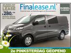Citroën Jumpy 2.0 BlueHDI L3H1 DC 5 Pers Airco Cruise €280pm, Citroën, Nieuw, Zilver of Grijs, Lease